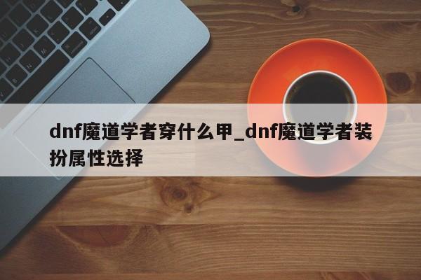 dnf魔道学者穿什么甲_dnf魔道学者装扮属性选择